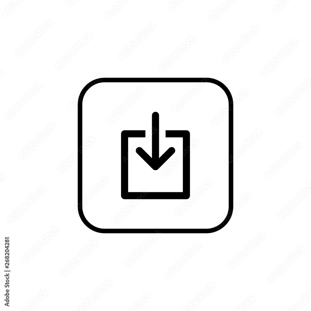 Download icon vector. Downloading vector icon Download icon vector. Downloading vector icon