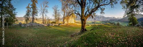 At the Auerburg ruin in Oberaudorf, Bavaria