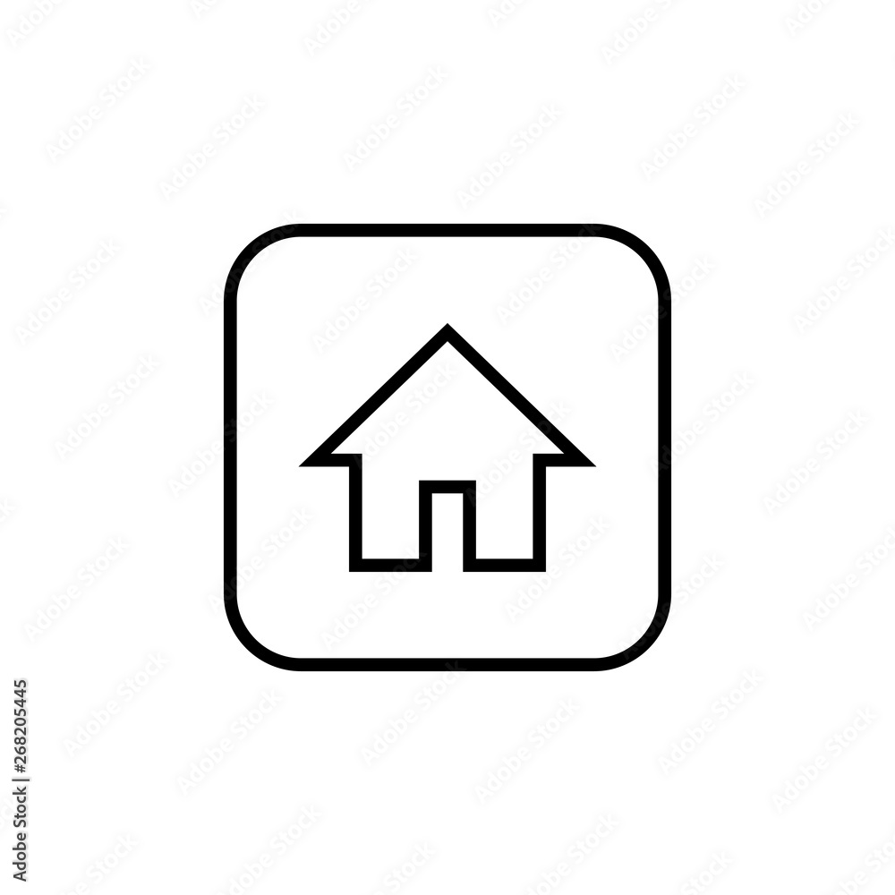 Home icon vector. House vector icon Home icon vector. House vector icon