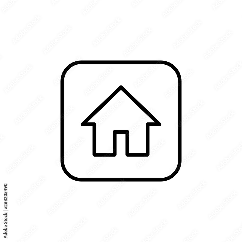 Home icon vector. House vector icon Home icon vector. House vector icon
