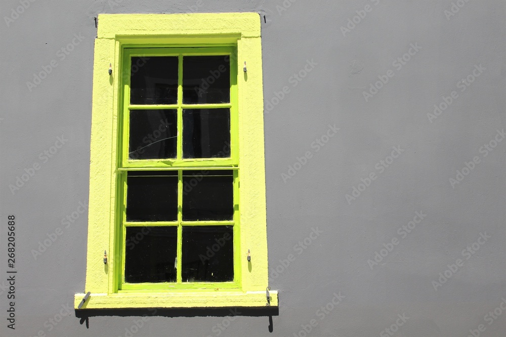 Obraz premium old window on a wall