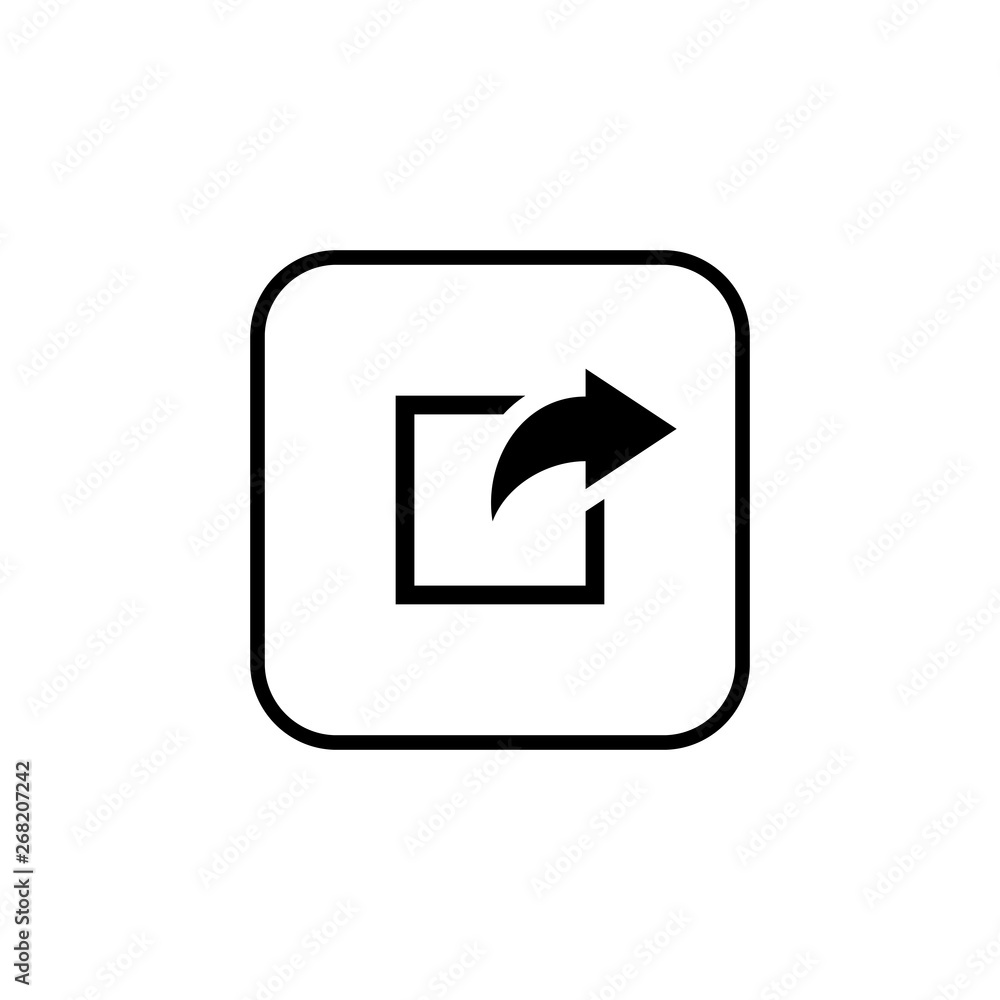 share icon vector. Share vector icon share icon vector. Share vector icon