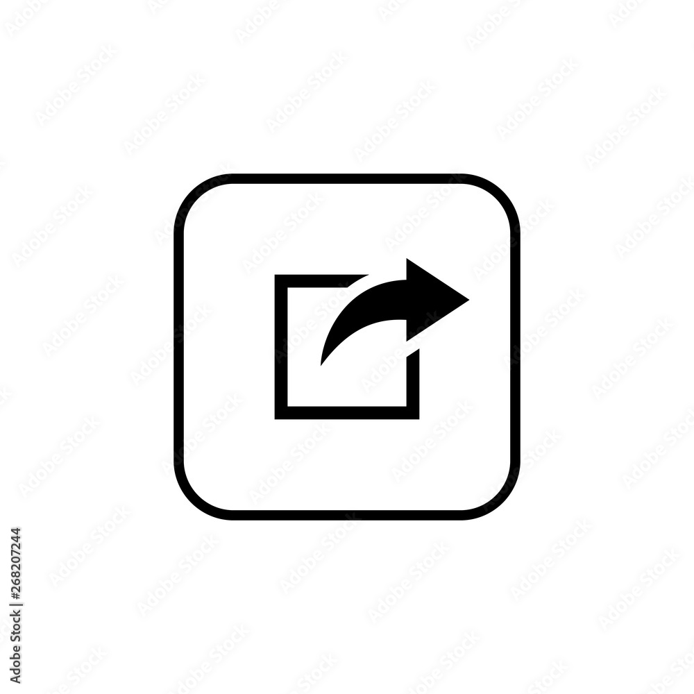 share icon vector. Share vector icon share icon vector. Share vector icon