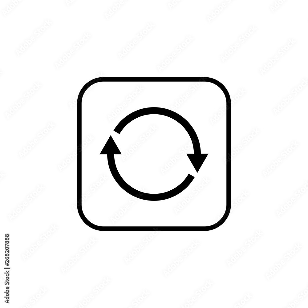 Update icon vector. Reload symbol. refresh icon Update icon vector. Reload symbol. refresh icon
