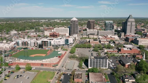 Greensboro North Carolina Downtown City Skyline Urban Core photo