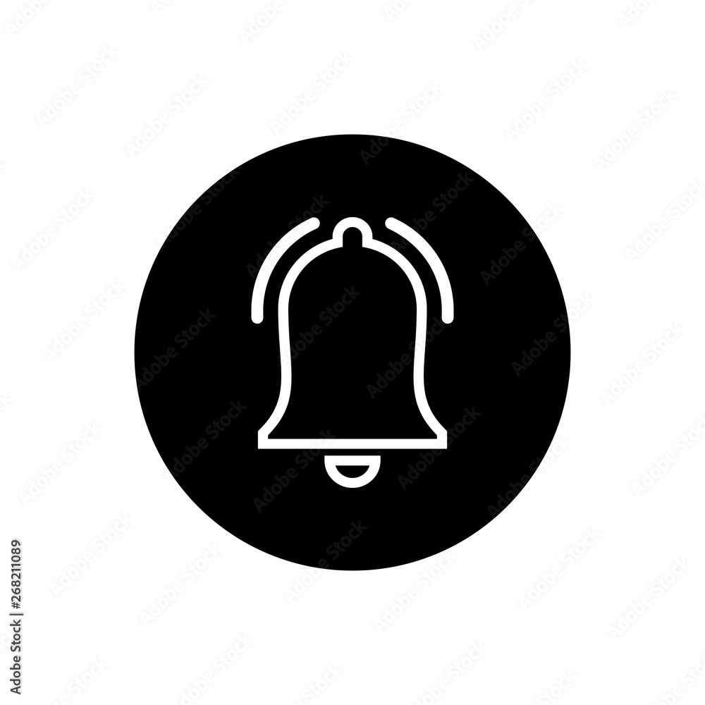Bell Icon vector. Notification symbol. Bell vector icon Bell Icon vector. Notification symbol. Bell vector icon