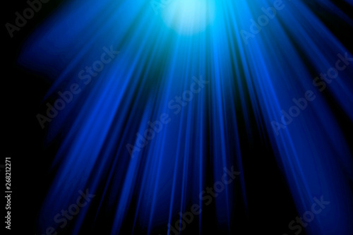 Abstract background,blue rays on black,light effect, rays,light,,blue,black,dark