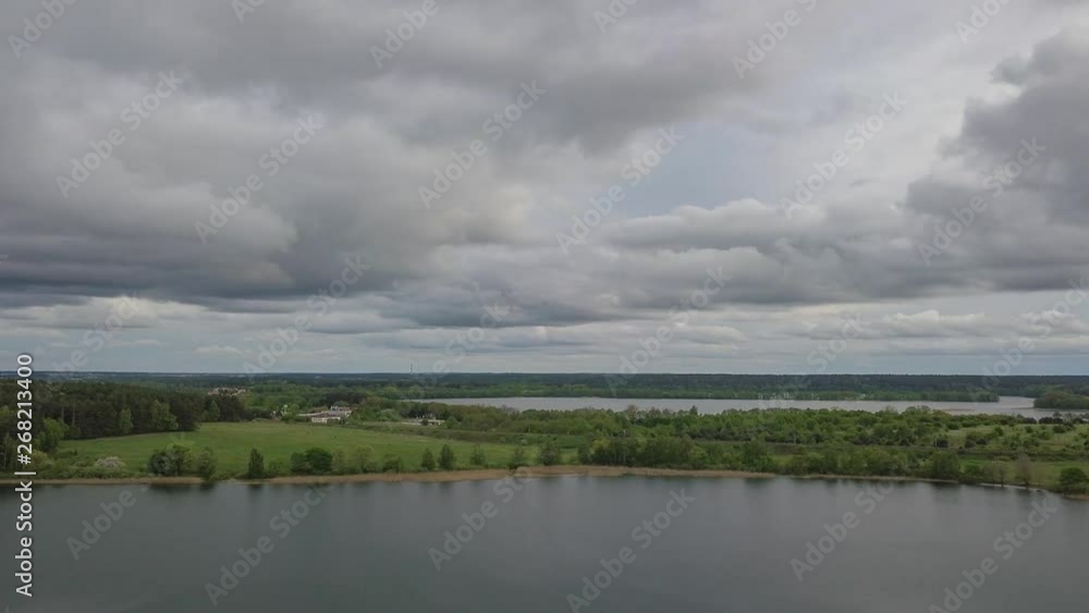 spring, poland, masuria, warmia, mazury, trees, lake, water, landscape, reed, colors, flowers, rape, drone, view, eye, birds, grass, field, nature, flowering, rapeseed, clouds, hilly, forest, train, g