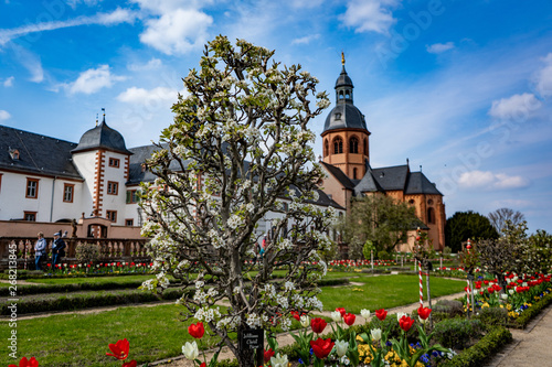 Kloster mit Garten in Seligenstadt photo