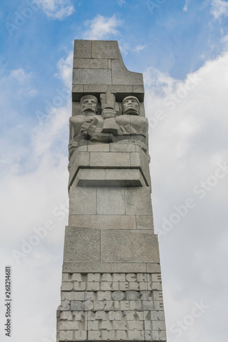 Pomnik na Westerplatte ku pamięci polskich obrońców
