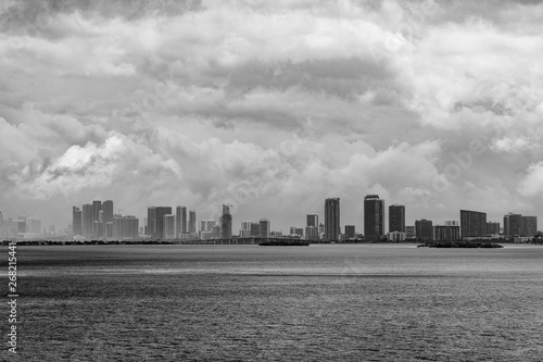 Obraz na płótnie MIAMI RAIN w salonie