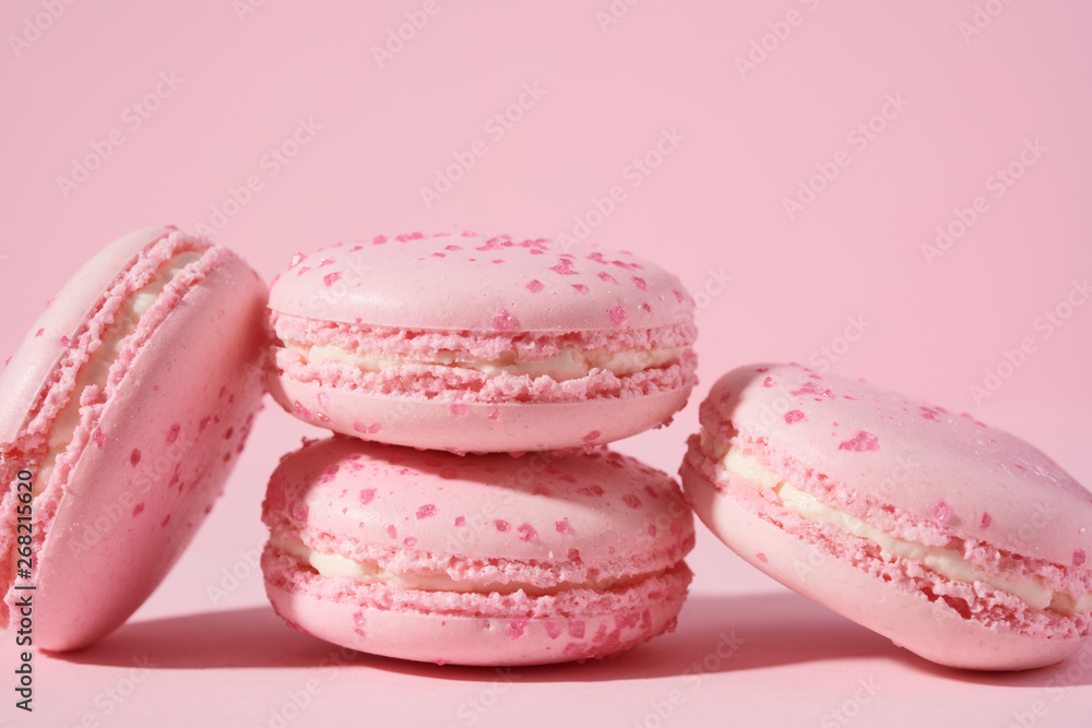 Stack of Pink Macarons Stack of Pink Macarons