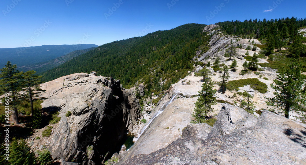 Chilnualna Falls Hike in Yosemite National Park in California Chilnualna Falls Hike in Yosemite National Park in California