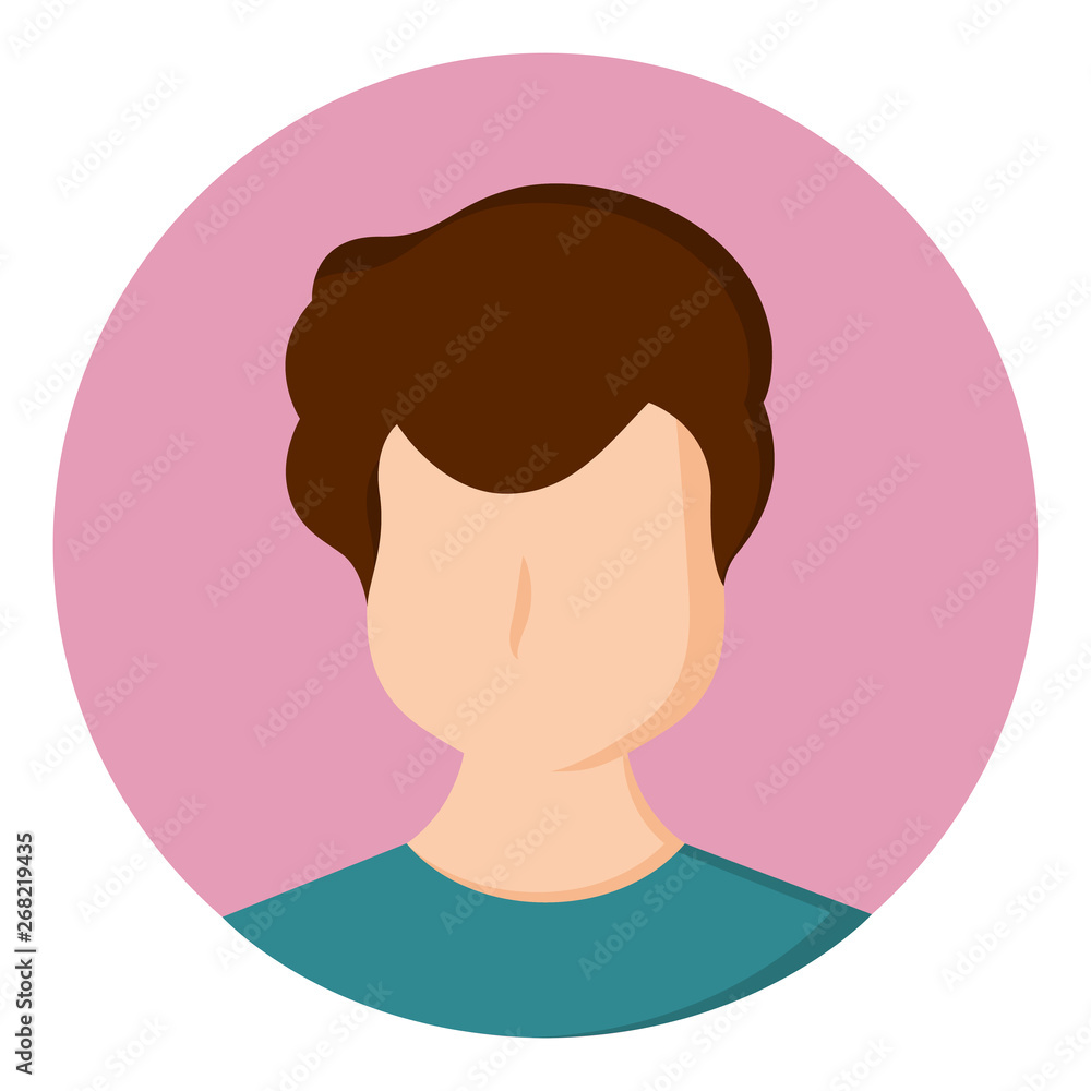 Isolated beauty avatar of a woman - Vector Isolated beauty avatar of a woman - Vector
