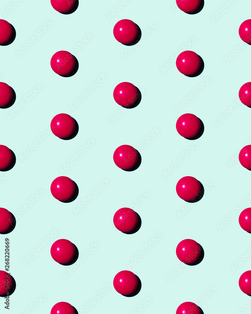 Pink painkillers arranged in row Pink painkillers arranged in row