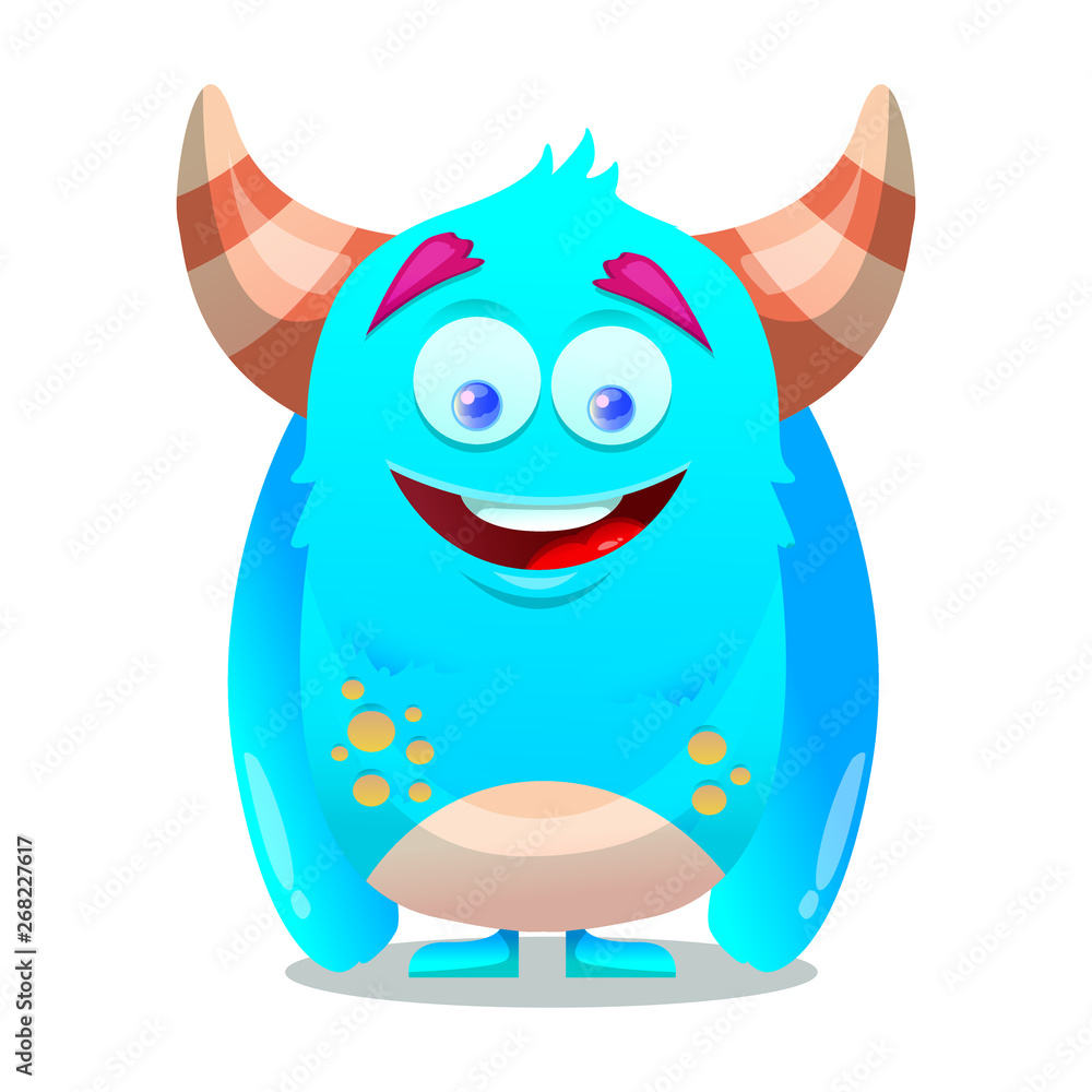 Cute Crazy Monster Character Cute Crazy Monster Character