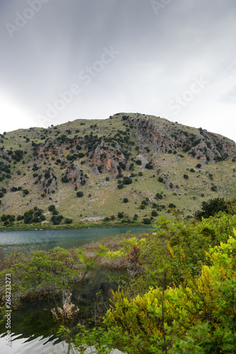 kournas see in georgioupolis auf kreta photo