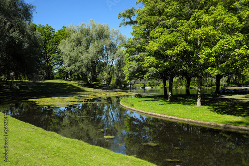 Freizeitpark Rheinaue Bonn - Stockfoto