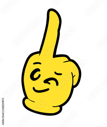 rebel finger pose
