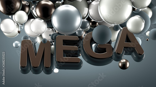 Abstract slogan background....