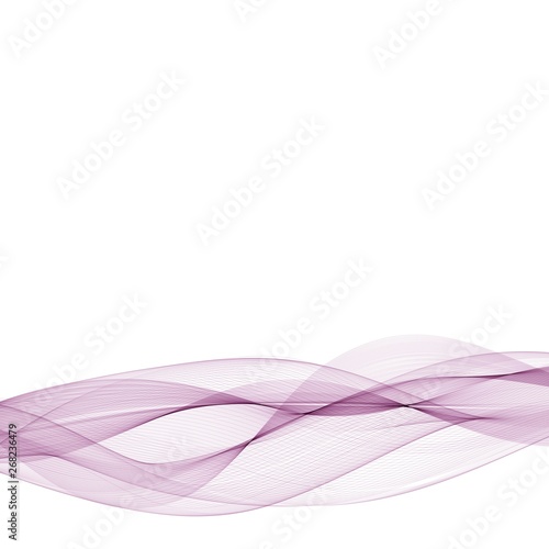 Lilac Wave. Abstract vector illustration. Template for design, business, packaging and other design. eps 10