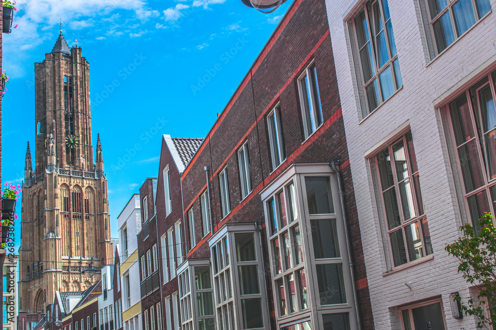 Obraz premium Wielki kościół Euzebiusza w Arnhem