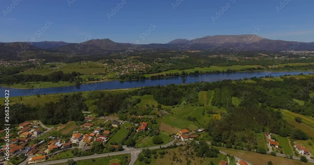 River View on Green Landscape River View on Green Landscape