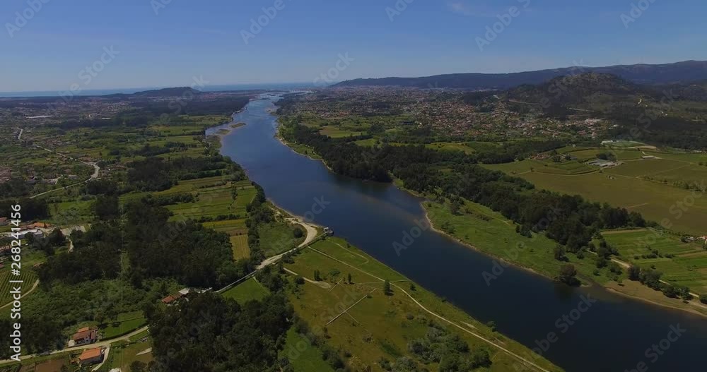 River View on Green Landscape River View on Green Landscape