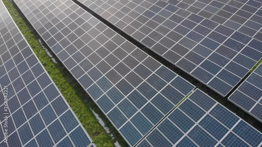 renewable energy: modern solar panels in the countryside (aerial view) renewable energy: modern solar panels in the countryside (aerial view)