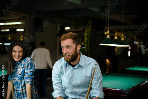 Search alamy All images Ball and Snooker Player, man play snooker 
