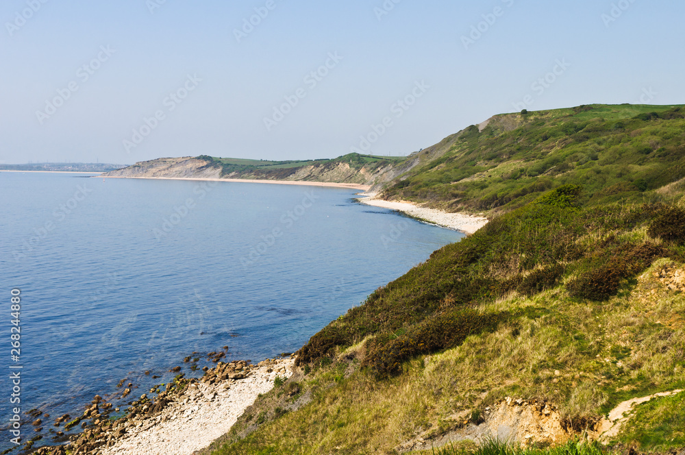 Jurassic coast in Dorset