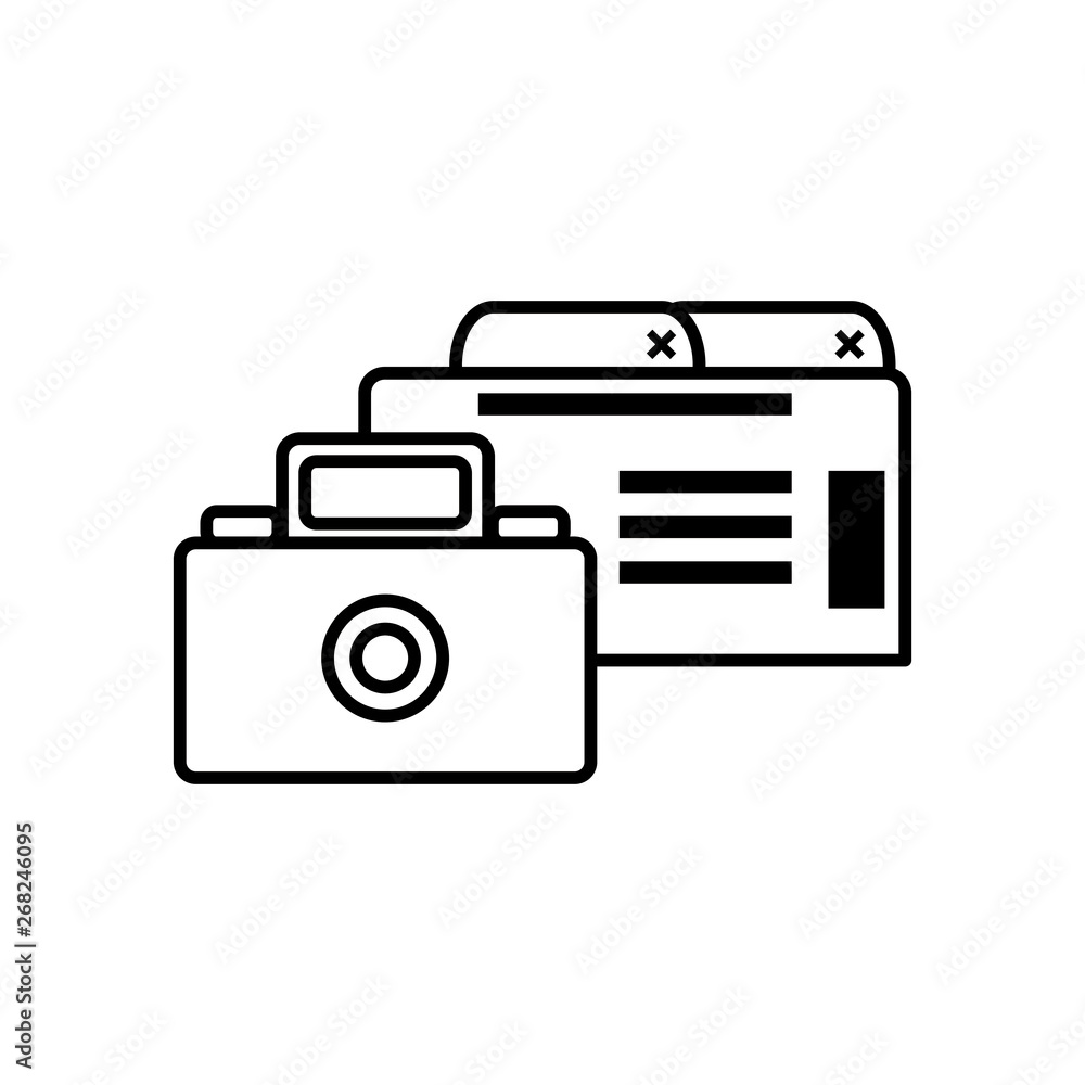 webpage template with camera photographic webpage template with camera photographic