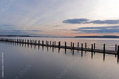 Marine Lake Causeway, Weston-super-Mare, UK