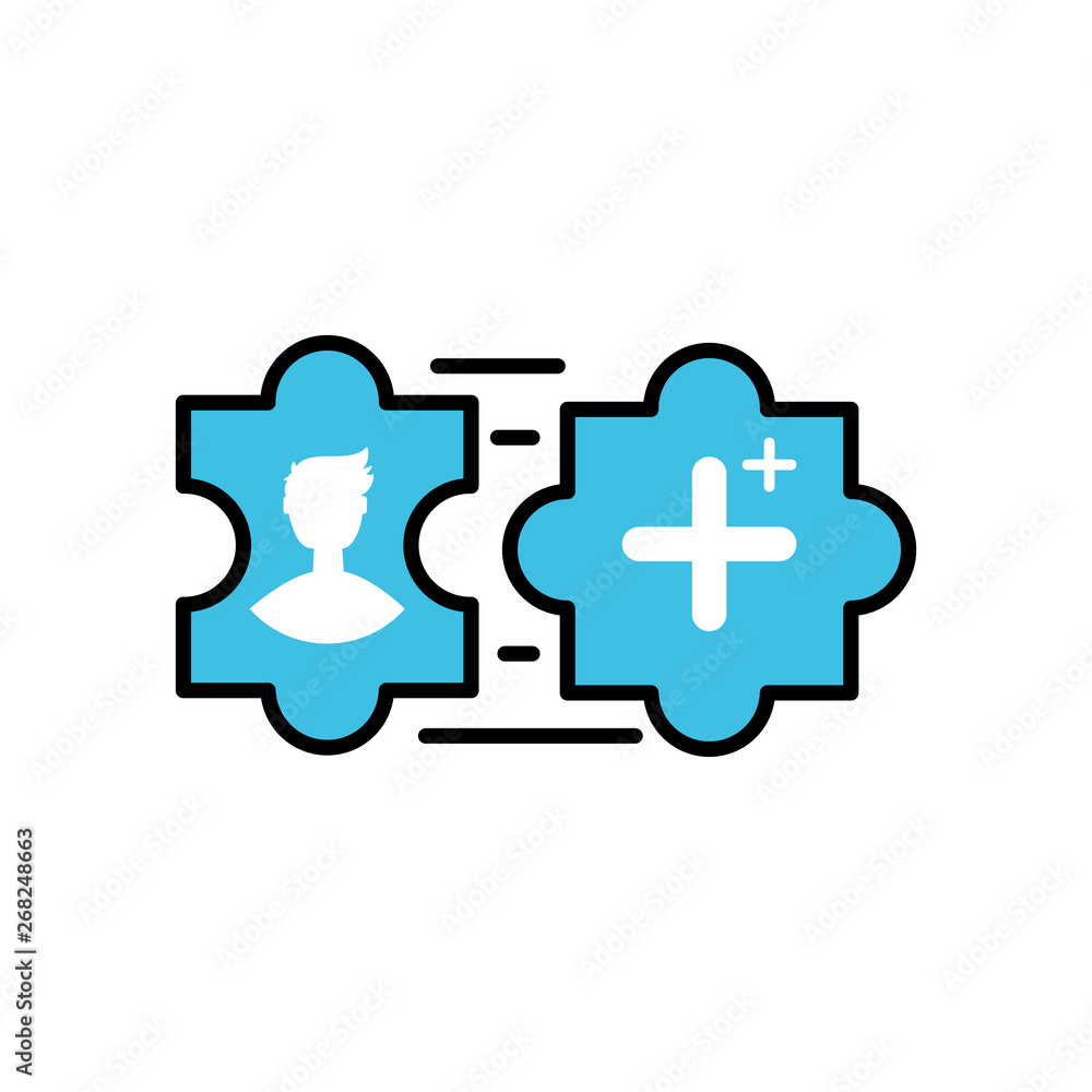 Obraz premium male user acount with speech bubble