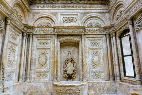 Marble bathroom in Dolmabahce Palace, Istanbul