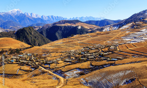 Obraz na plátně Tiger leaping gorge
