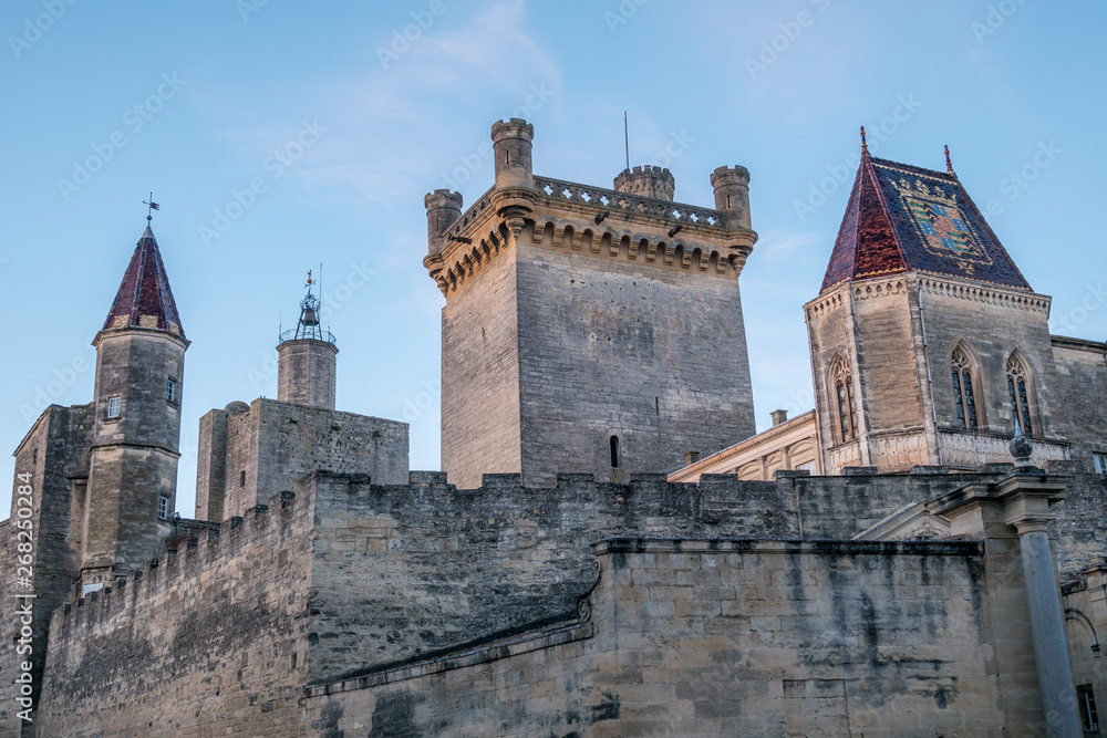 The Chateau of Duke of Uzes in France