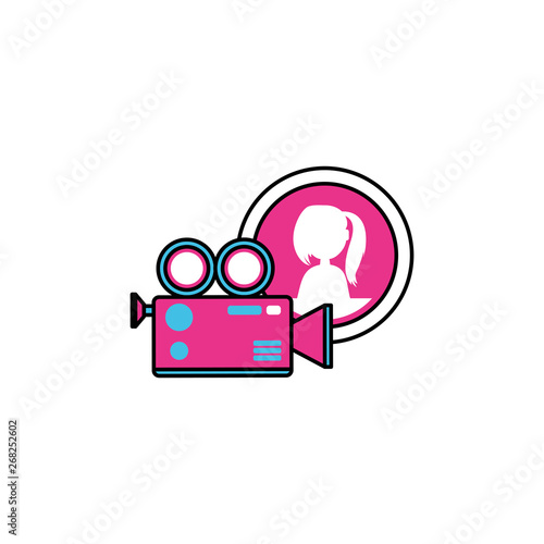 video camera with female user acount app