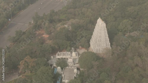 Tirupati, India, 4k aerial drone ungraded footage photo