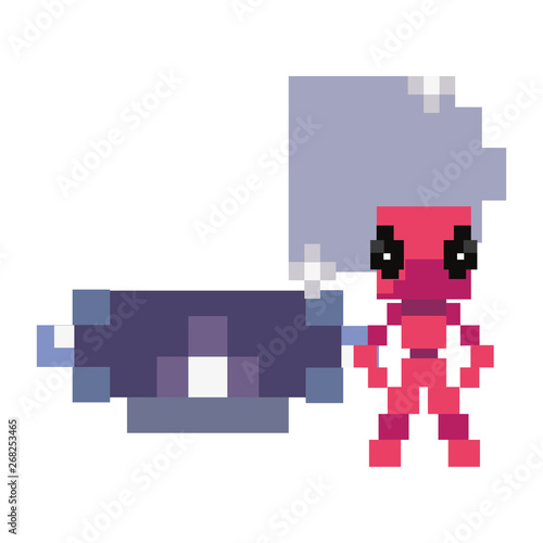 invader video game retro