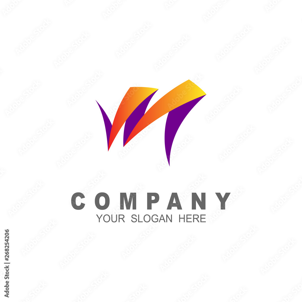 Letter m logo template premium vector, wave, flat icon + 3d design Letter m logo template premium vector, wave, flat icon + 3d design