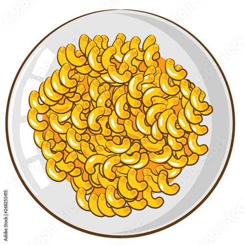 pasta vector graphic design