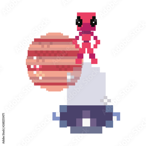 invader video game retro
