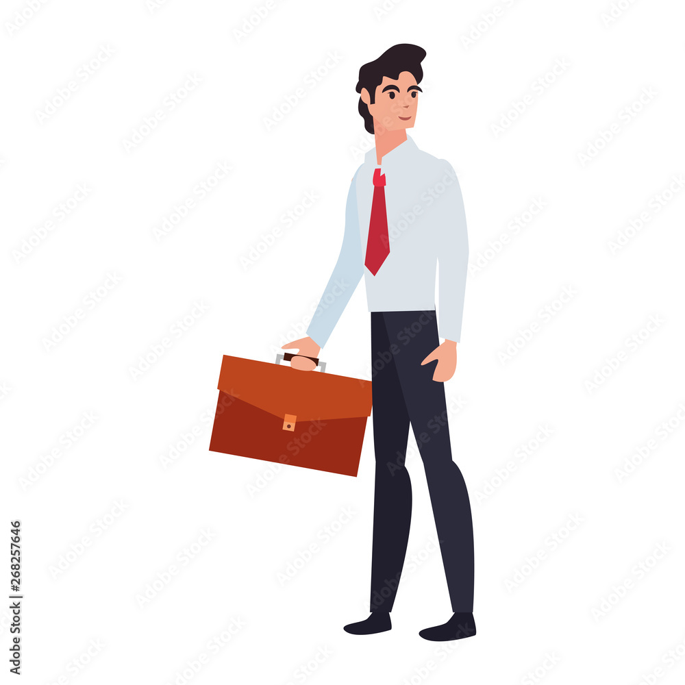 businessman with briefcase businessman with briefcase