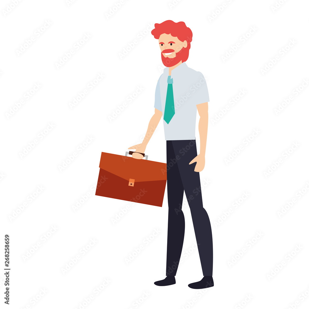 businessman with briefcase businessman with briefcase
