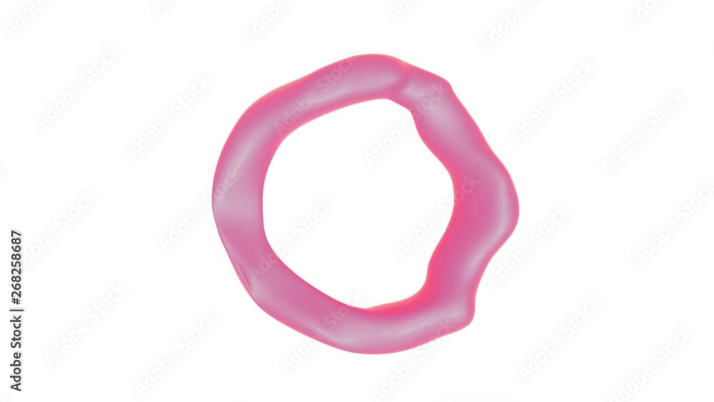 4K Abstract Torus. Design Element. Seamless Loop 4K Abstract Torus. Design Element. Seamless Loop