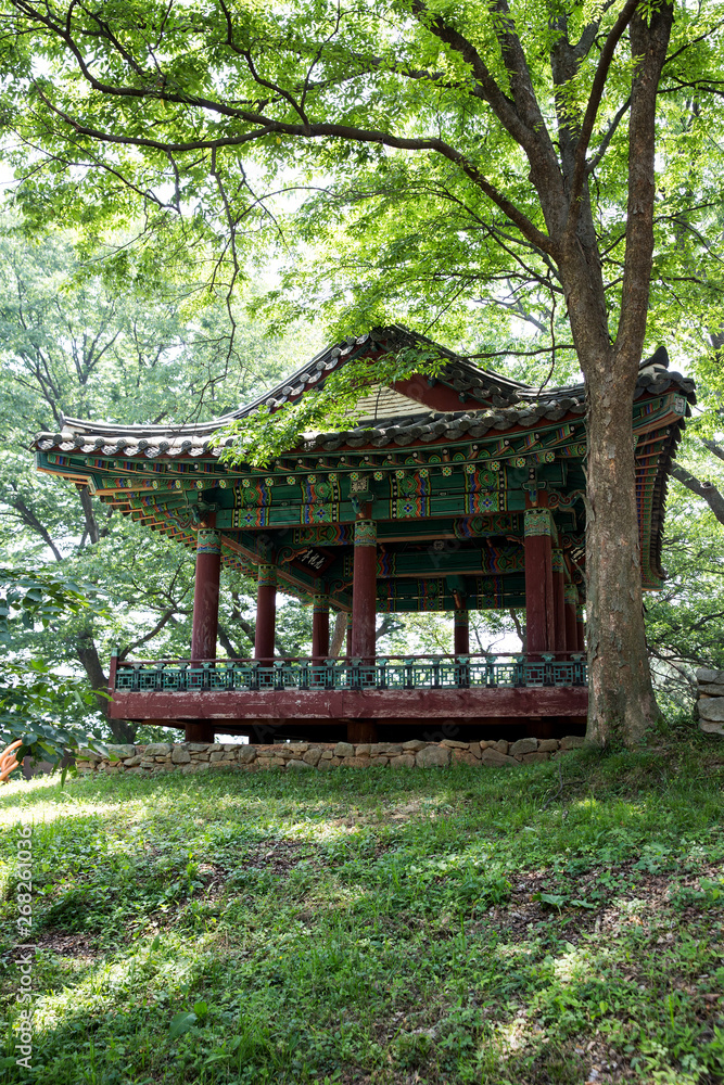 Maengssi Haengdan House in Asan-si, South Korea. Maengssi Haengdan House in Asan-si, South Korea.