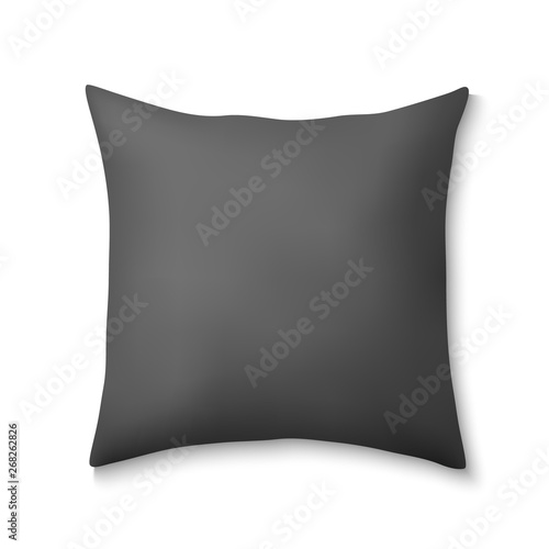  3d realistic square pillows
