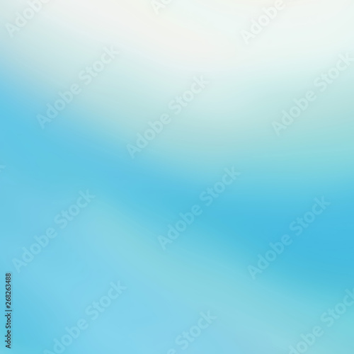 Blue Blury Abstract Background
