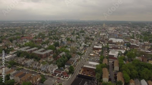 Wallpaper Mural Aerial view of Northern New Jersey with the full panorama of Manhattan in the background, Torontodigital.ca